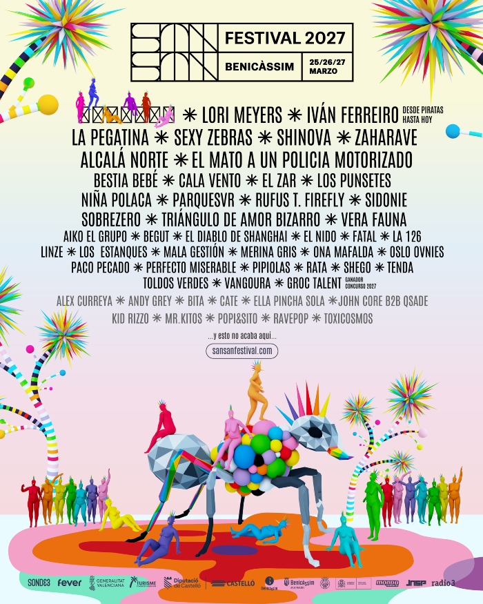 SanSan 2027 confirma a Lori Meyers, Iván Ferreiro, ZAHARAVE, Triángulo…