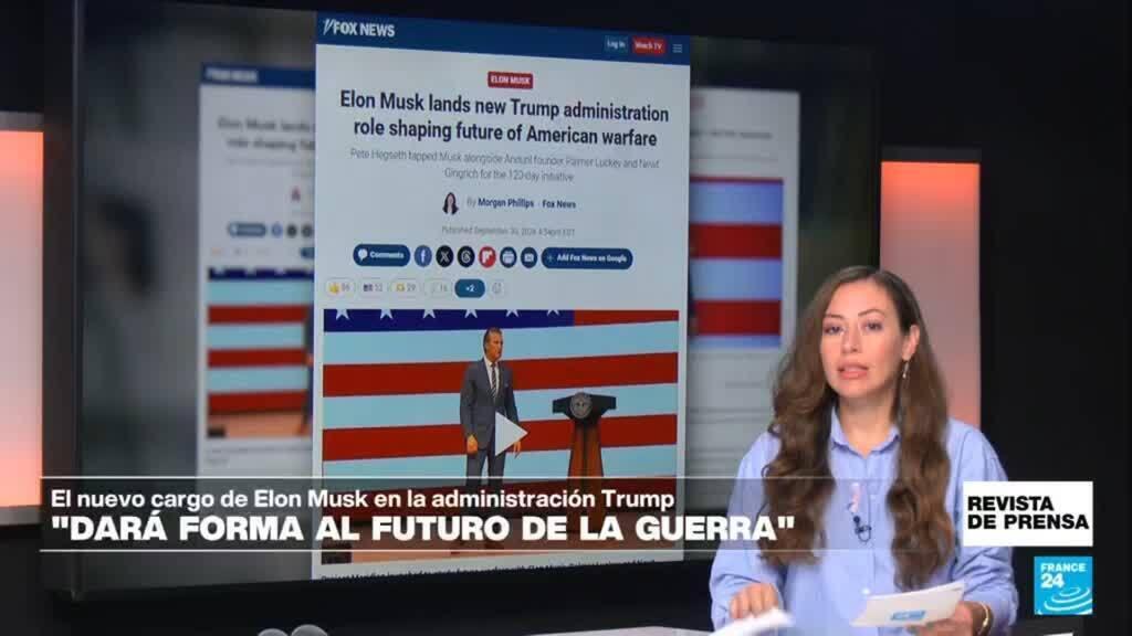 Elon Musk y un "nuevo cargo en la Administración Trump" para el futuro de la guerra: 'Fox News'