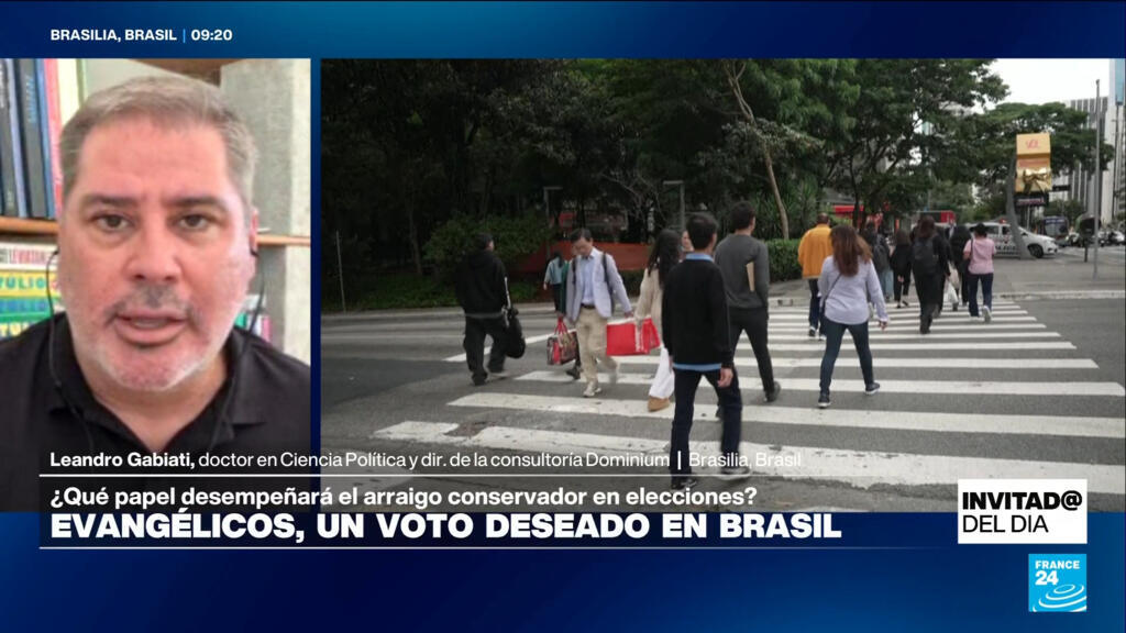 ¿Cómo está dividido el voto político en Brasil previo a la primera vuelta presidencial?